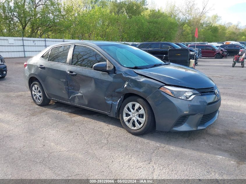 2016 TOYOTA COROLLA L