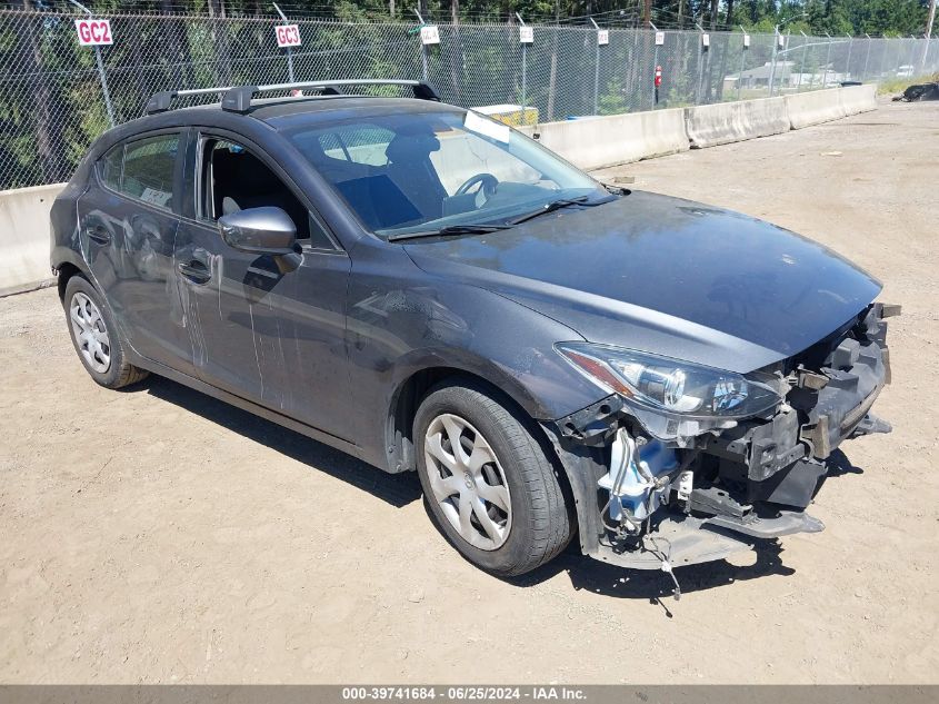 2015 MAZDA MAZDA3 I SPORT