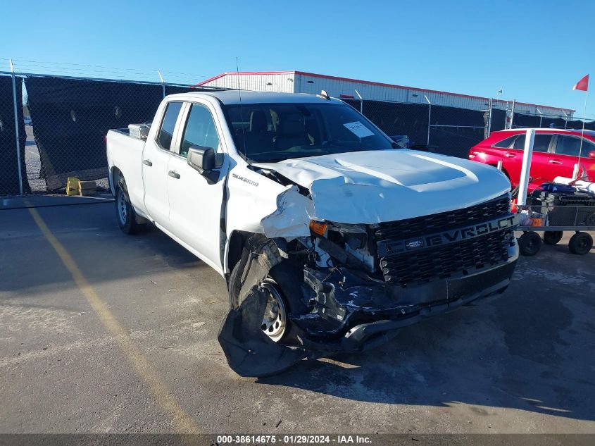 2020 CHEVROLET SILVERADO 1500 2WD DOUBLE CAB STANDARD BED WT