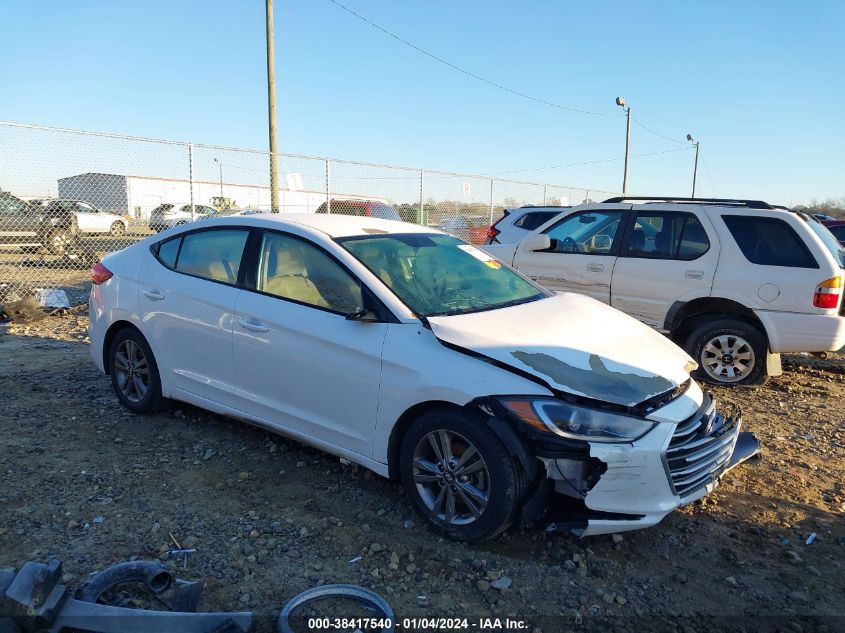 2018 HYUNDAI ELANTRA SEL