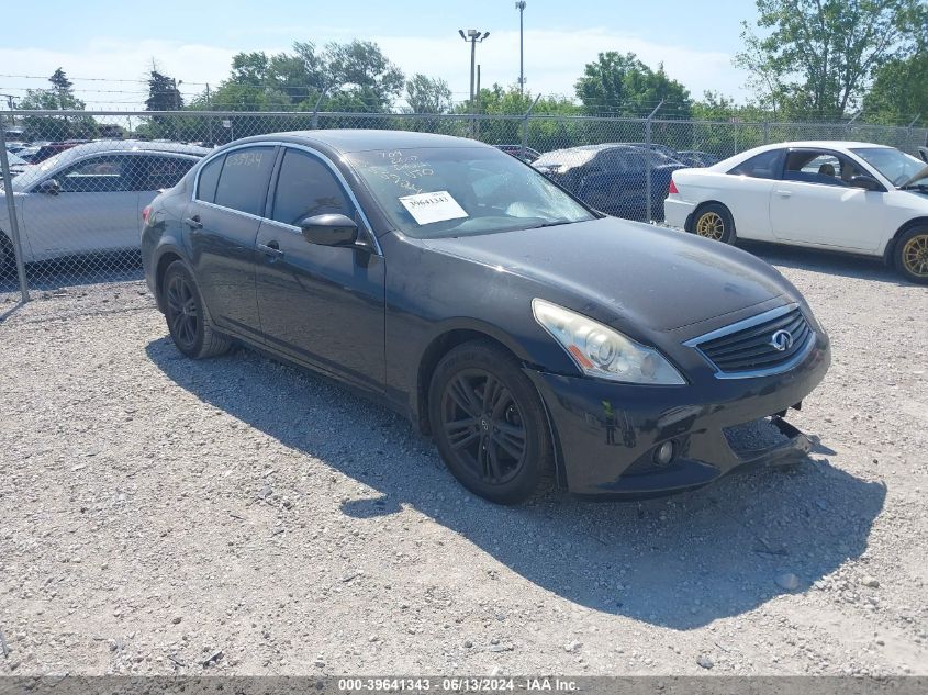 2012 INFINITI G37