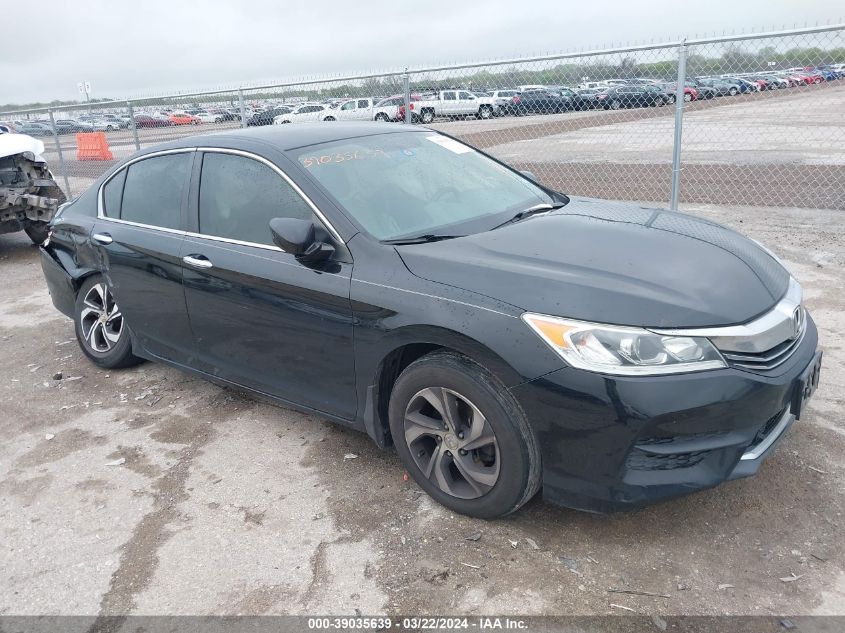 2017 HONDA ACCORD LX