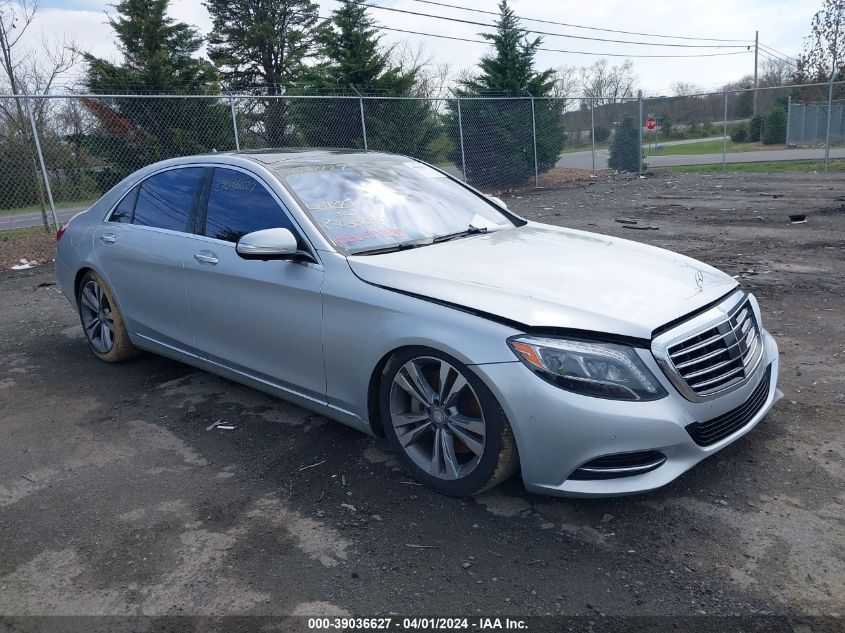 2016 MERCEDES-BENZ S 550 4MATIC