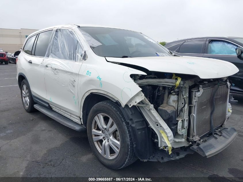 2016 HONDA PILOT LX