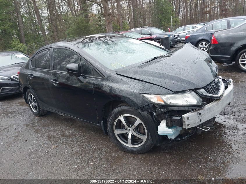 2015 HONDA CIVIC SE