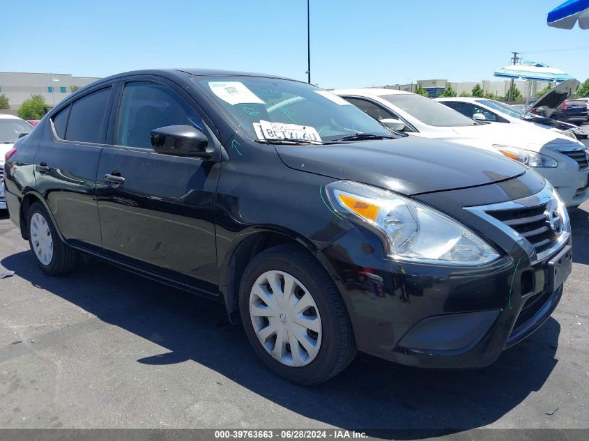 2018 NISSAN VERSA 1.6 S+