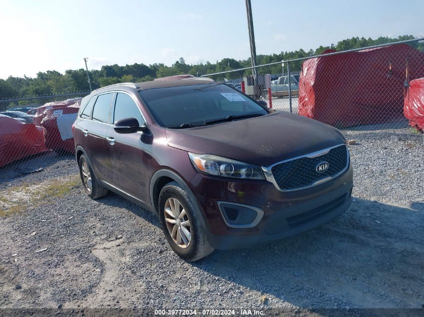 2016 KIA SORENTO 3.3L LX