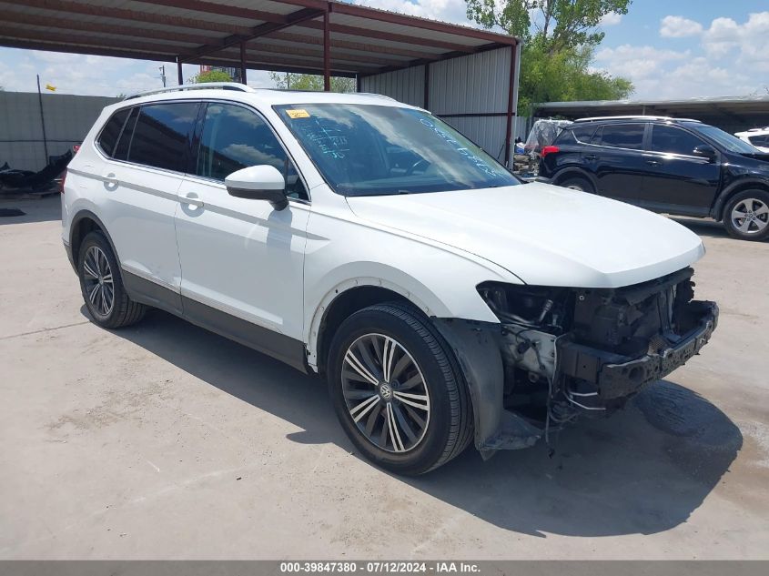 2018 VOLKSWAGEN TIGUAN 2.0T SE/2.0T SEL