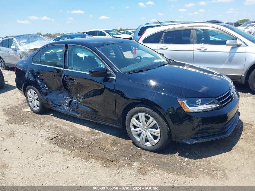 2017 VOLKSWAGEN JETTA 1.4T S