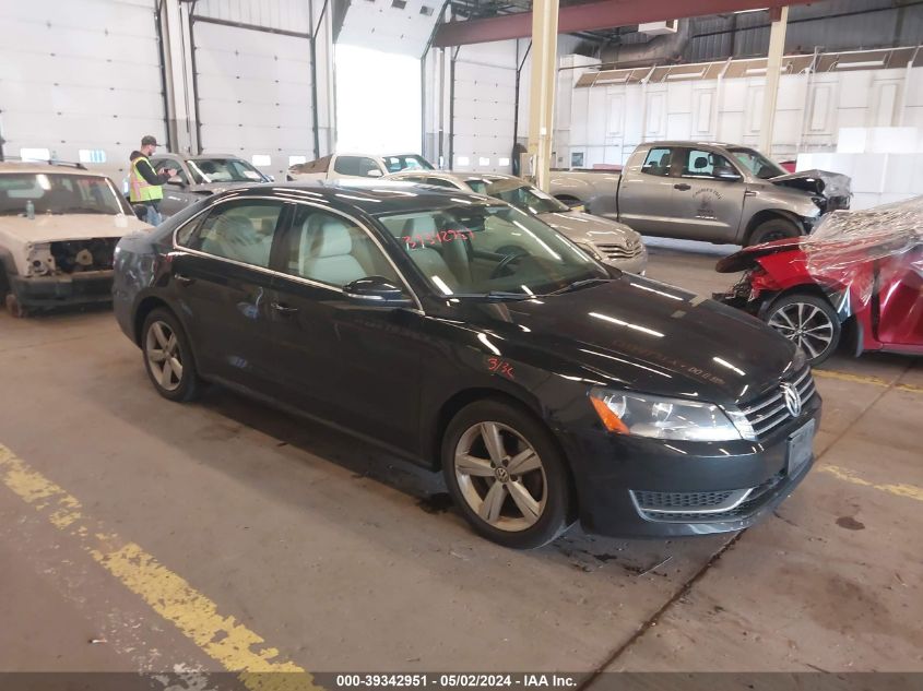 2012 VOLKSWAGEN PASSAT 2.5L SE