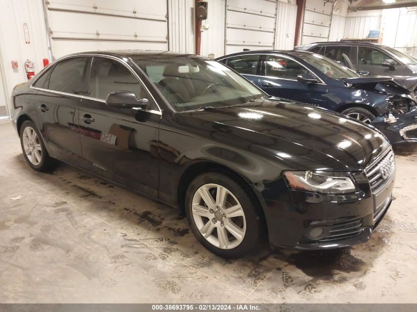 2012 AUDI A4 2.0T PREMIUM