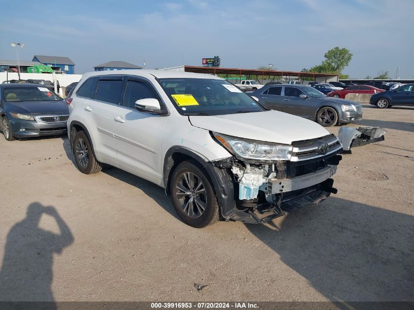 2018 TOYOTA HIGHLANDER LE