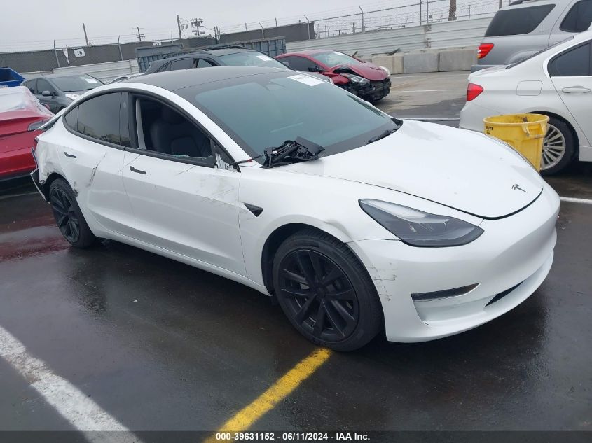 2022 TESLA MODEL 3 LONG RANGE DUAL MOTOR ALL-WHEEL DRIVE