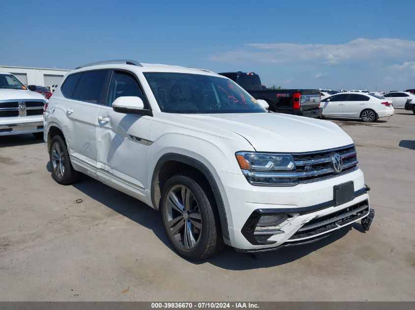 2019 VOLKSWAGEN ATLAS 3.6L V6 SE W/TECHNOLOGY R-LINE