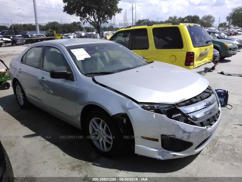 2012 FORD FUSION S