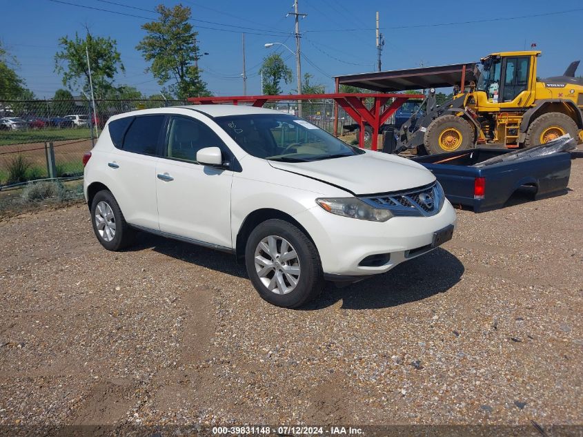 2012 NISSAN MURANO S