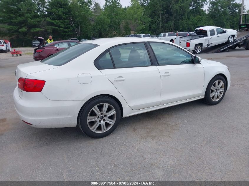 2012 VOLKSWAGEN JETTA 2.0L TDI