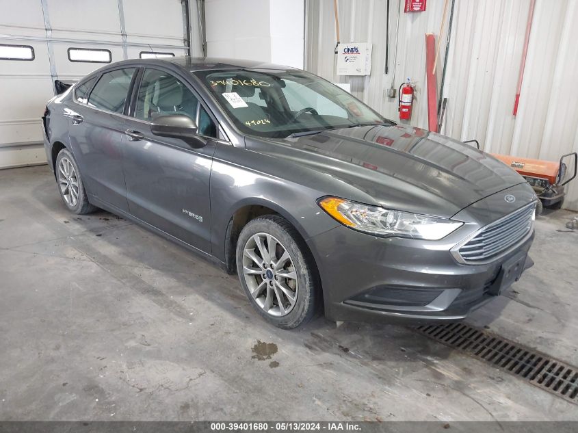 2017 FORD FUSION HYBRID S