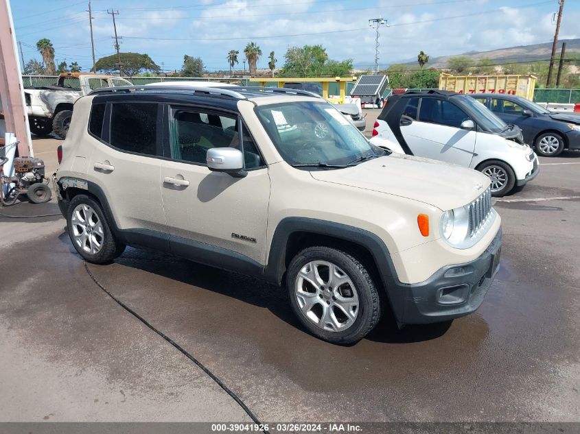 2015 JEEP RENEGADE LIMITED