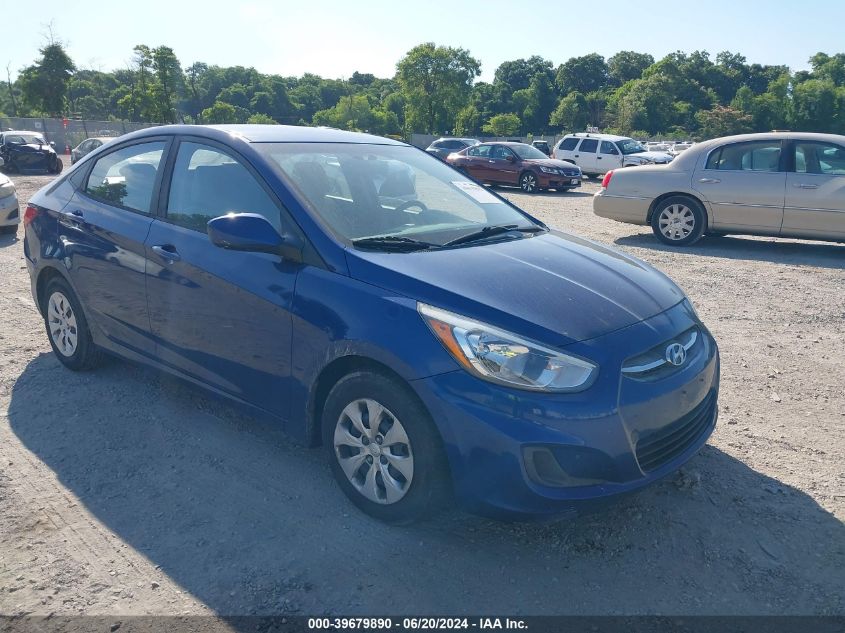 2016 HYUNDAI ACCENT SE