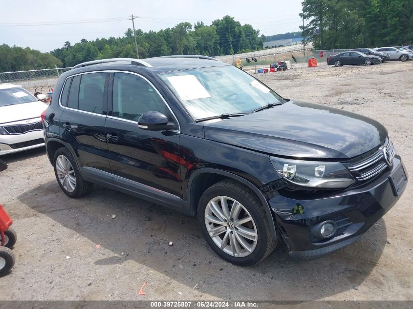 2015 VOLKSWAGEN TIGUAN SE