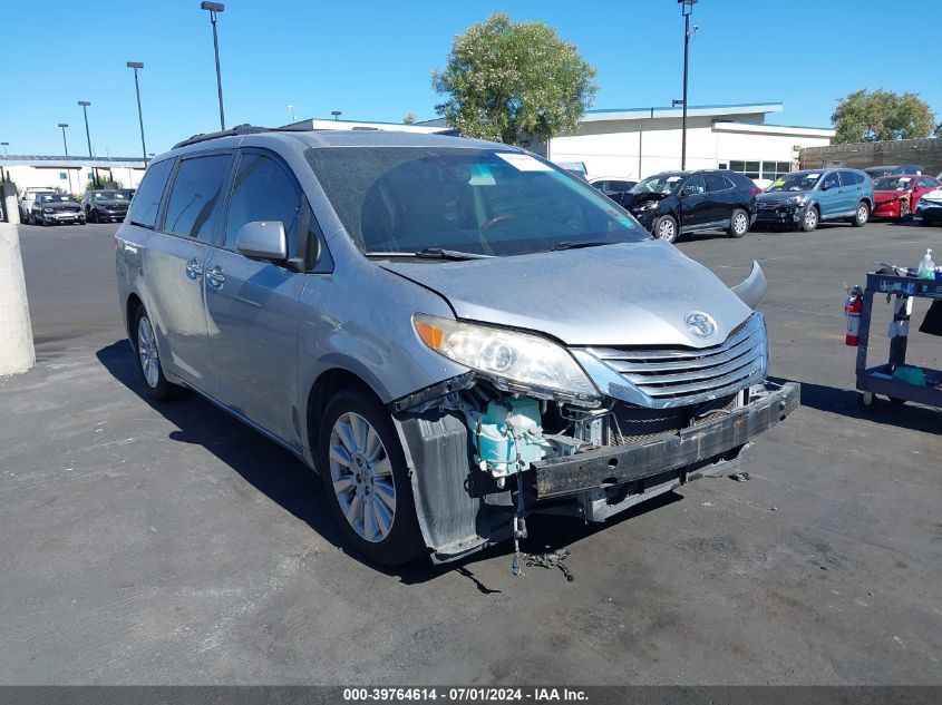 2011 TOYOTA SIENNA XLE V6