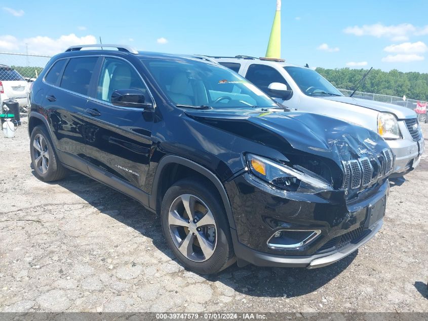 2019 JEEP CHEROKEE LIMITED 4X4