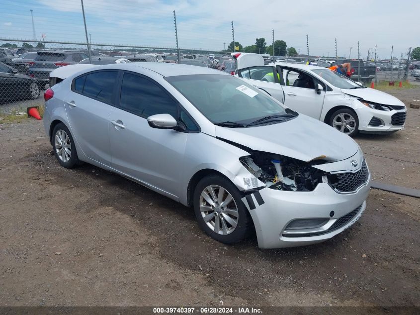 2016 KIA FORTE LX