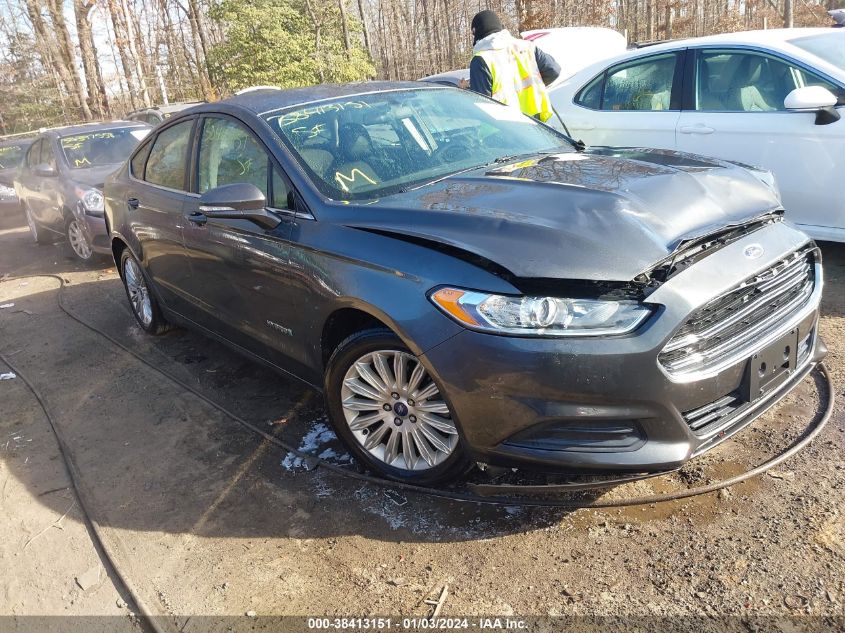 2015 FORD FUSION HYBRID SE