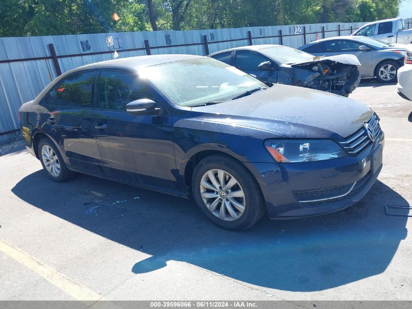 2014 VOLKSWAGEN PASSAT S