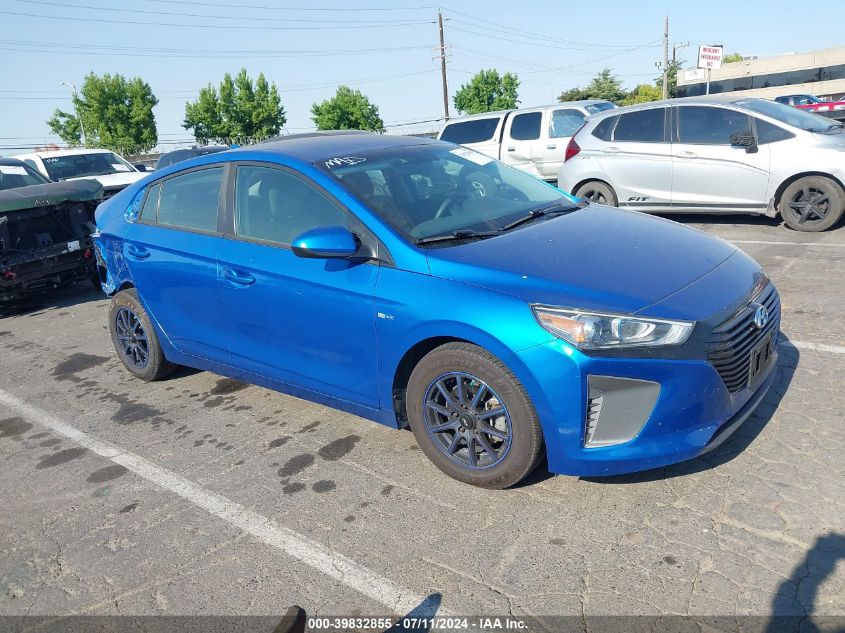 2018 HYUNDAI IONIQ HYBRID BLUE