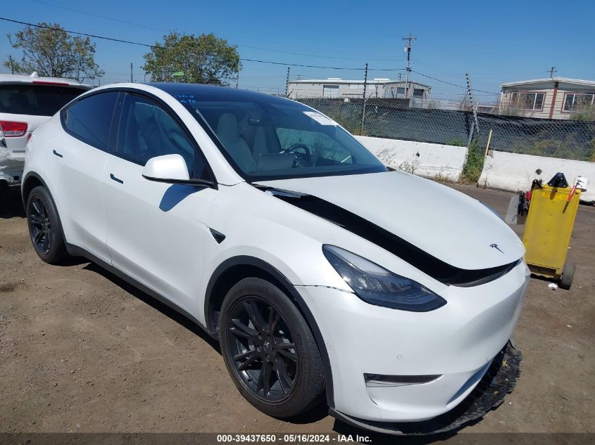 2020 TESLA MODEL Y LONG RANGE DUAL MOTOR ALL-WHEEL DRIVE