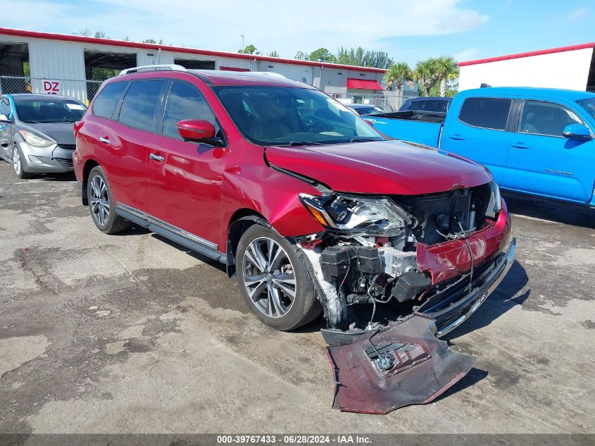 2017 NISSAN PATHFINDER PLATINUM