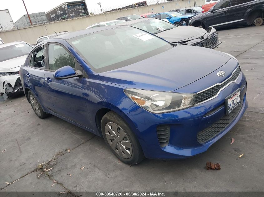 2019 KIA RIO S