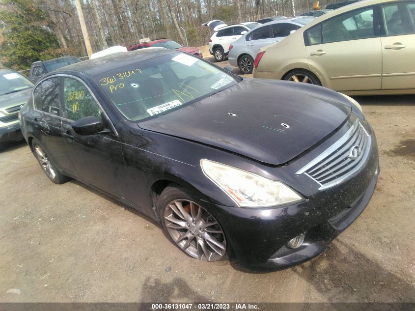 2012 INFINITI G37 JOURNEY