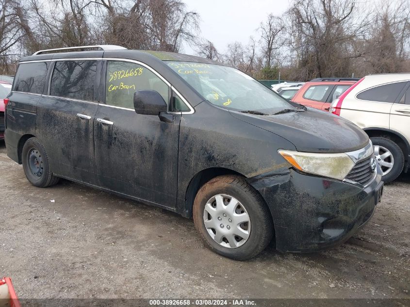 2012 NISSAN QUEST S