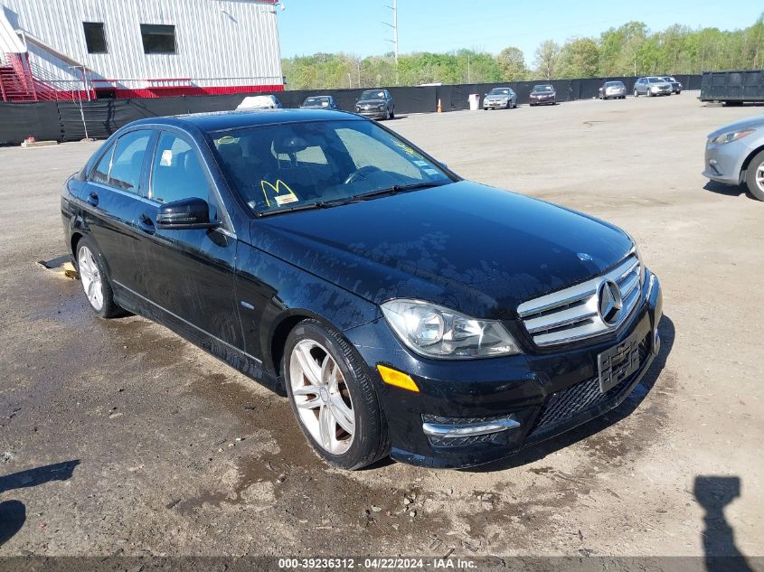 2012 MERCEDES-BENZ C 250 LUXURY/SPORT