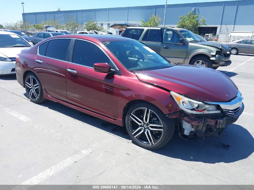 2016 HONDA ACCORD SPORT