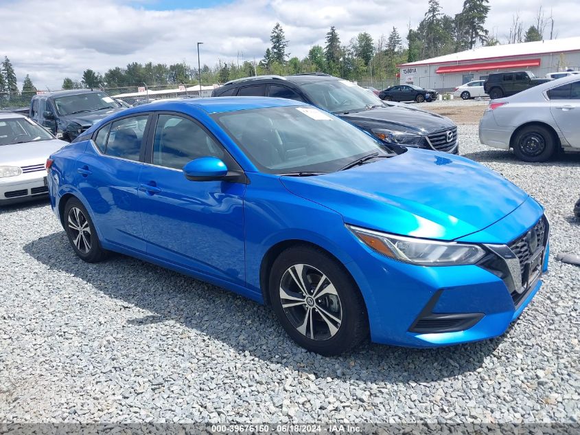 2021 NISSAN SENTRA SV XTRONIC CVT