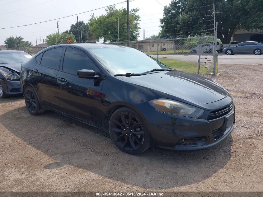 2016 DODGE DART SXT SPORT BLACKTOP