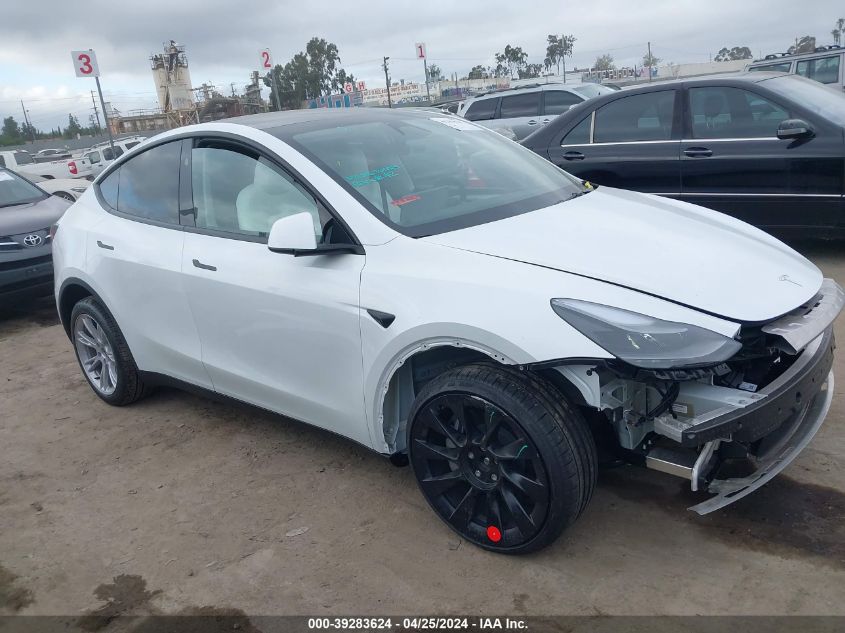 2024 TESLA MODEL Y LONG RANGE DUAL MOTOR ALL-WHEEL DRIVE