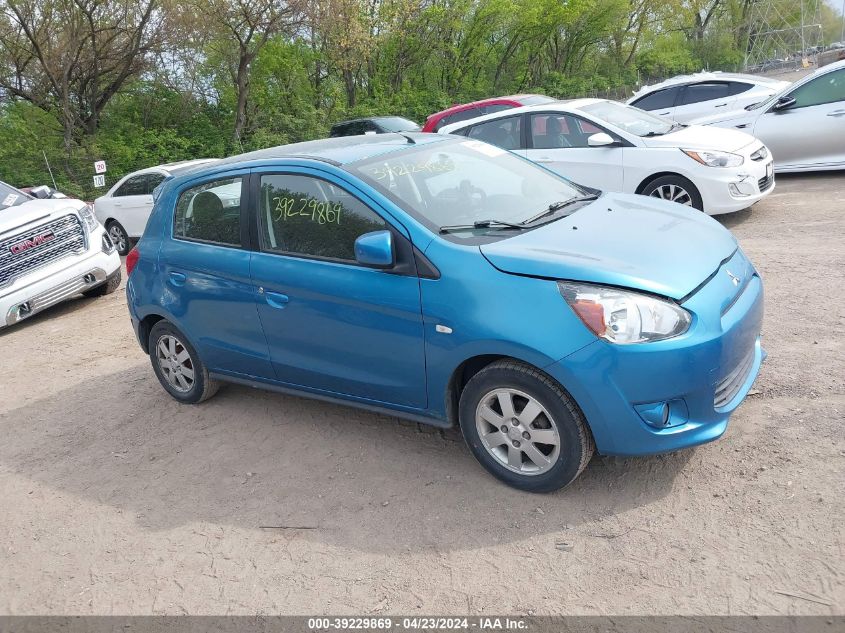 2014 MITSUBISHI MIRAGE ES