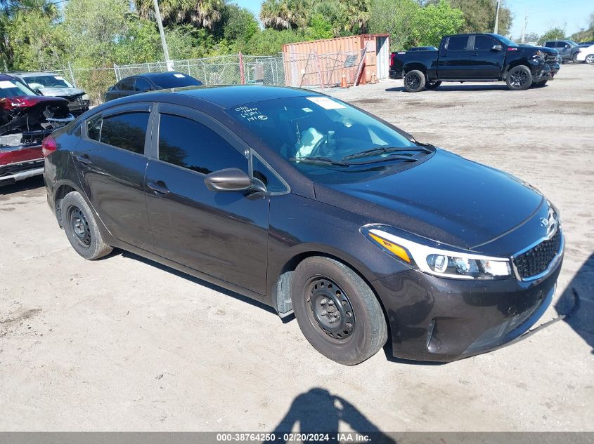 2018 KIA FORTE LX