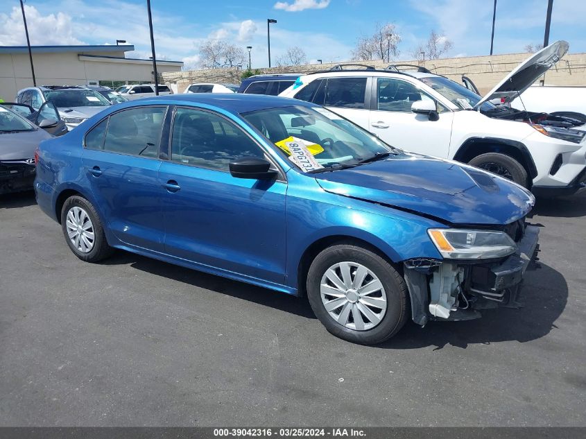 2016 VOLKSWAGEN JETTA 1.4T S