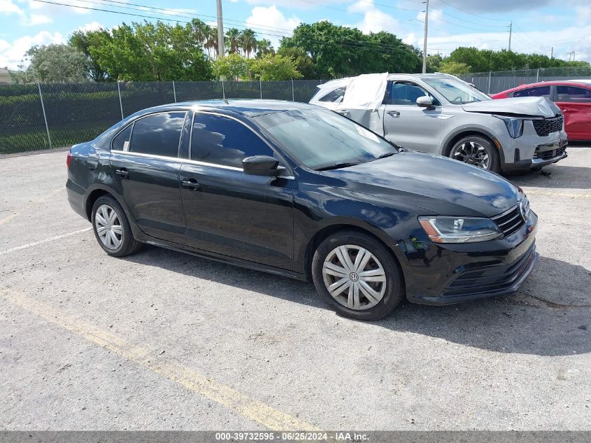 2017 VOLKSWAGEN JETTA S