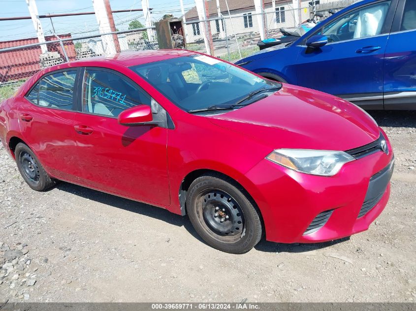 2014 TOYOTA COROLLA LE