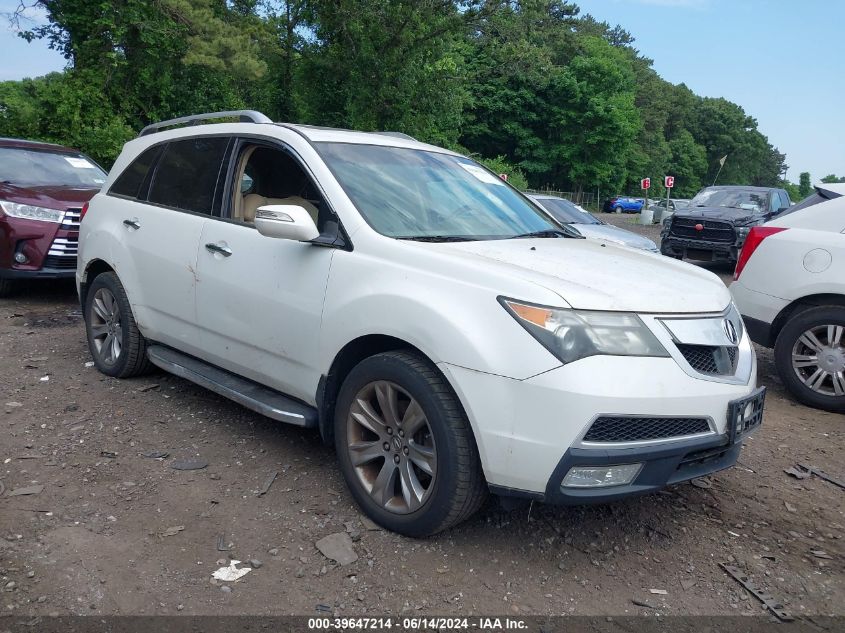 2012 ACURA MDX ADVANCE PACKAGE