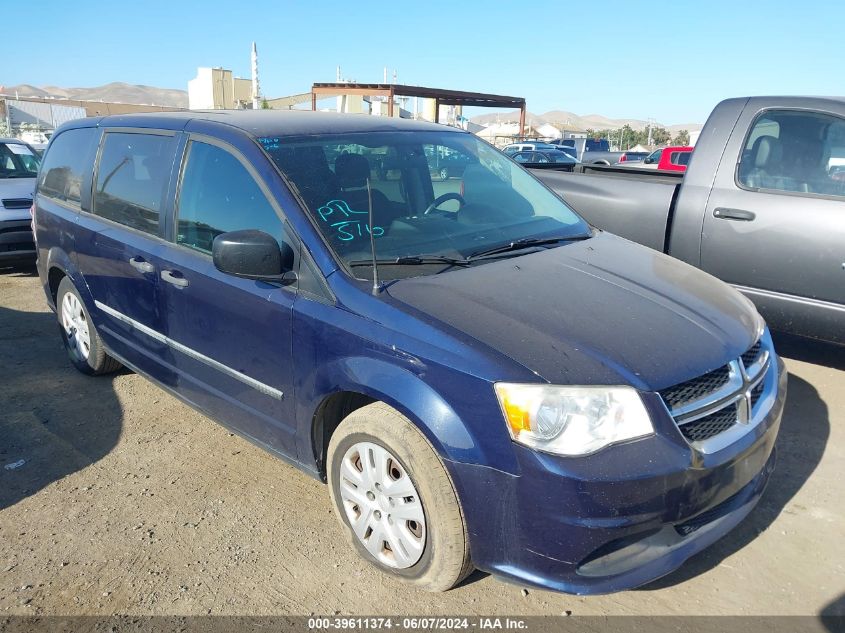 2014 DODGE GRAND CARAVAN AMERICAN VALUE PKG