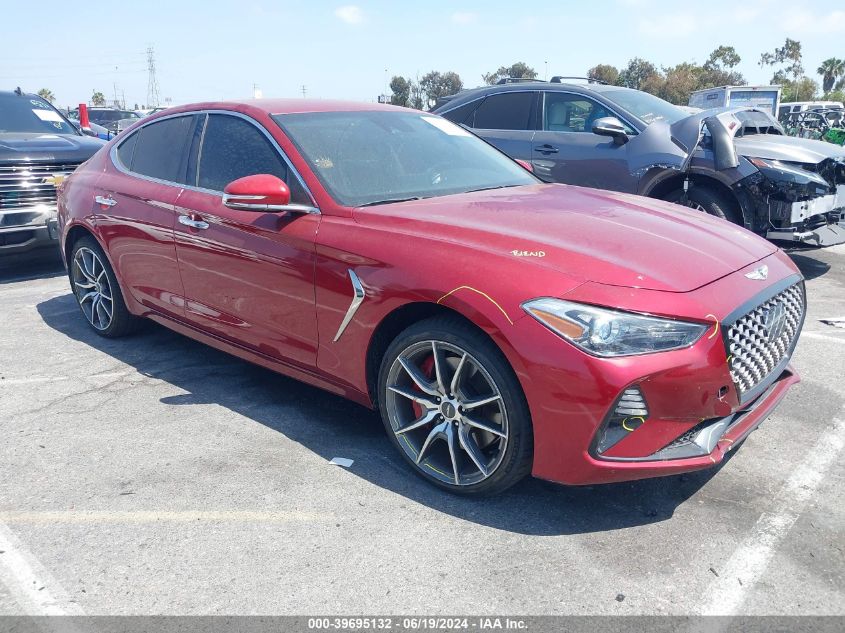 2019 GENESIS G70 3.3T ADVANCED