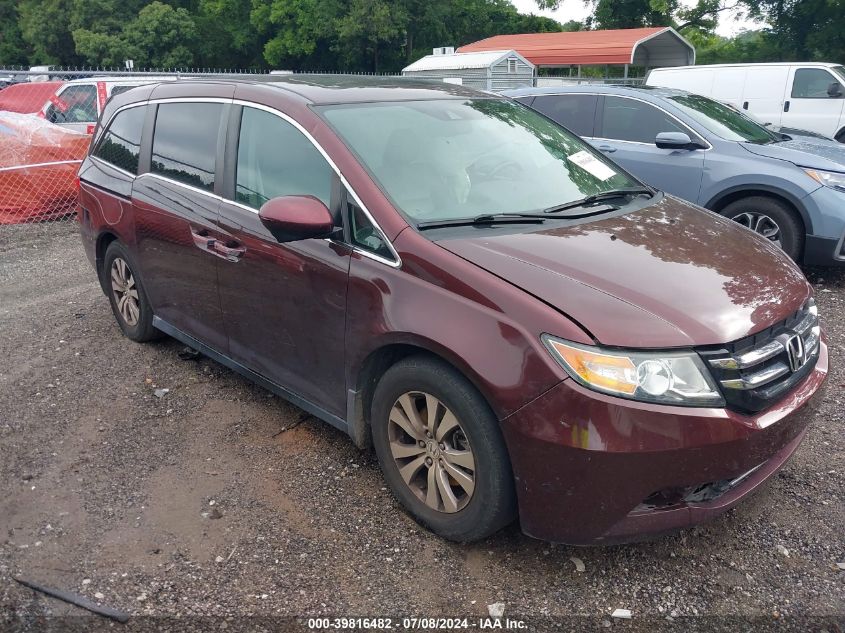 2016 HONDA ODYSSEY EXL